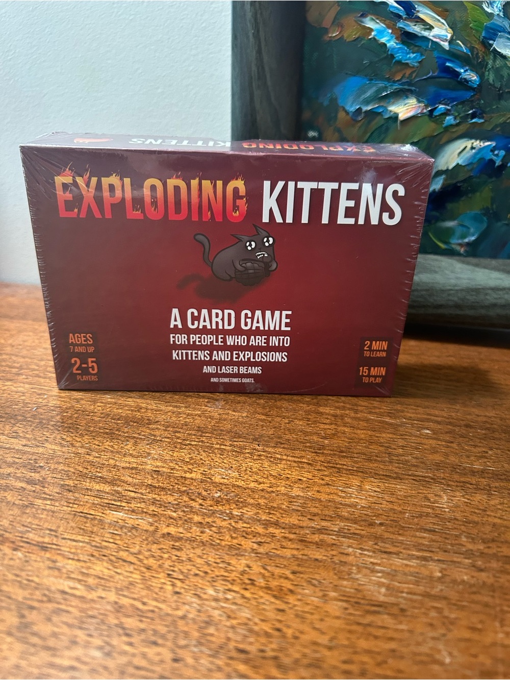 NWT Exploding Kittens Original Edition Card Game Factory Sealed New In Box